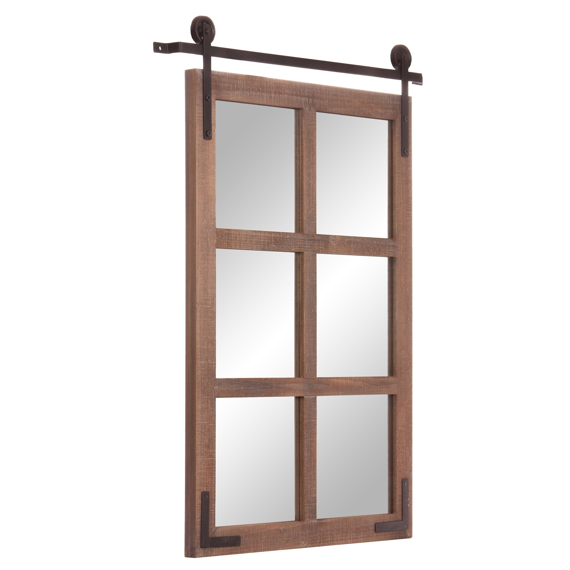 Shop Patton Wall Decor 30x36 Sliding Barn Door Wood Window Wall