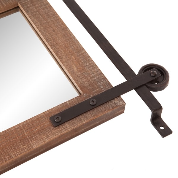 Shop Patton Wall Decor 30x36 Sliding Barn Door Wood Window Wall