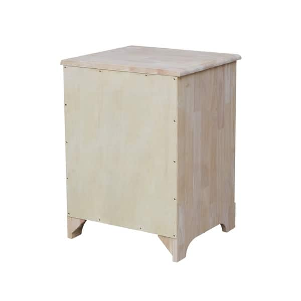 Shop Unfinished Nightstand Overstock 27362237