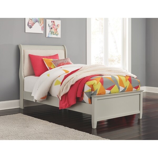 Shop Signature Design by Ashley Jorstad Grey Panel Bed 