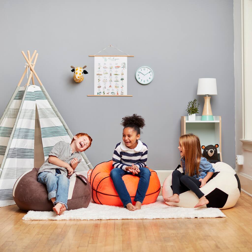 Big Joe Plush Sportsball Bean Bag Chair