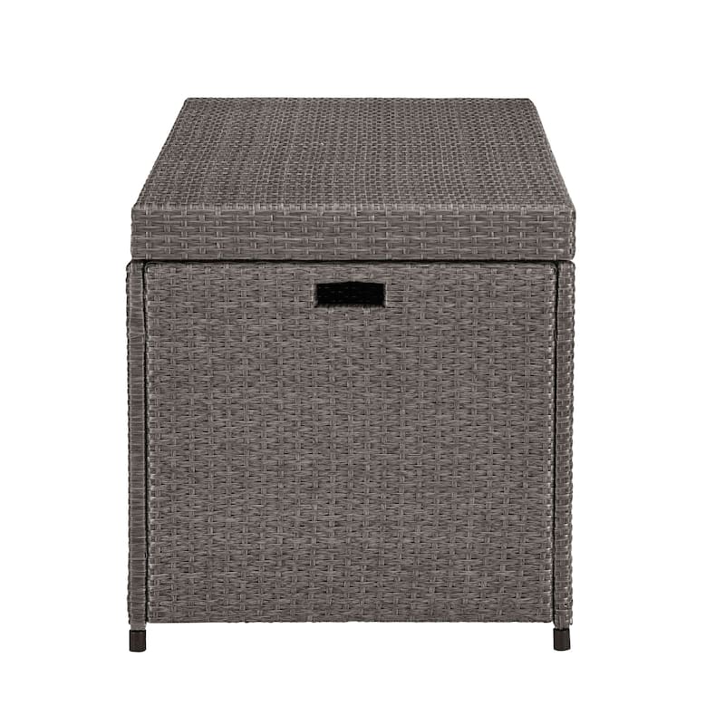 Crosley Palm Harbor Outdoor Wicker Storage Bin