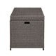 preview thumbnail 5 of 3, Palm Harbor Outdoor Wicker Storage Bin