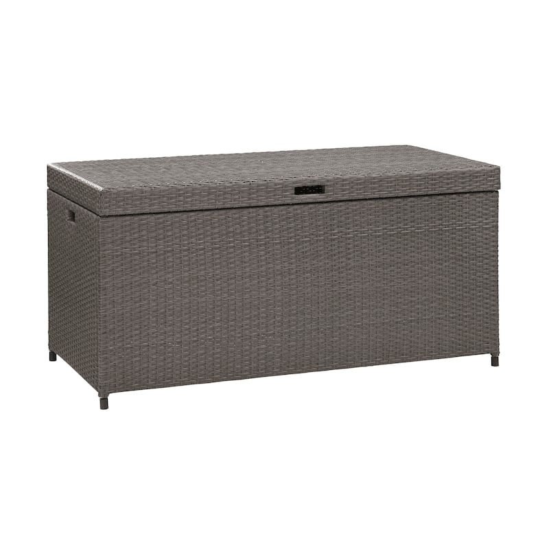 Crosley Palm Harbor Outdoor Wicker Storage Bin