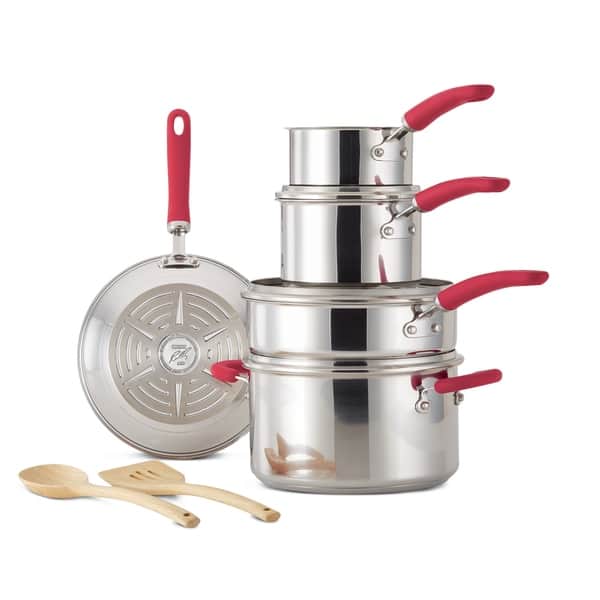Rachael Ray Create Delicious 13-in Aluminum Cookware Set with Lid in the Cooking  Pans & Skillets department at