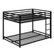 Porch & Den Wilkesboro Metal Full-over-full Bunk Bed - Thumbnail 9