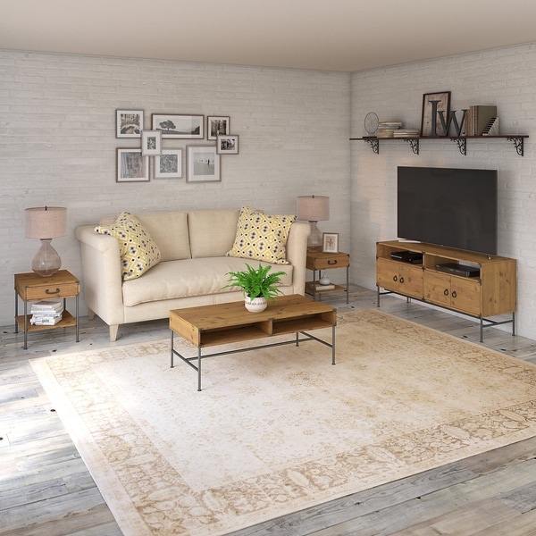 Kathy Ireland Home By Bush Furniture Ironworks Tv Stand With Kathy Ireland Home By Bush Furniture Ironworks Tv Stand With Table Set