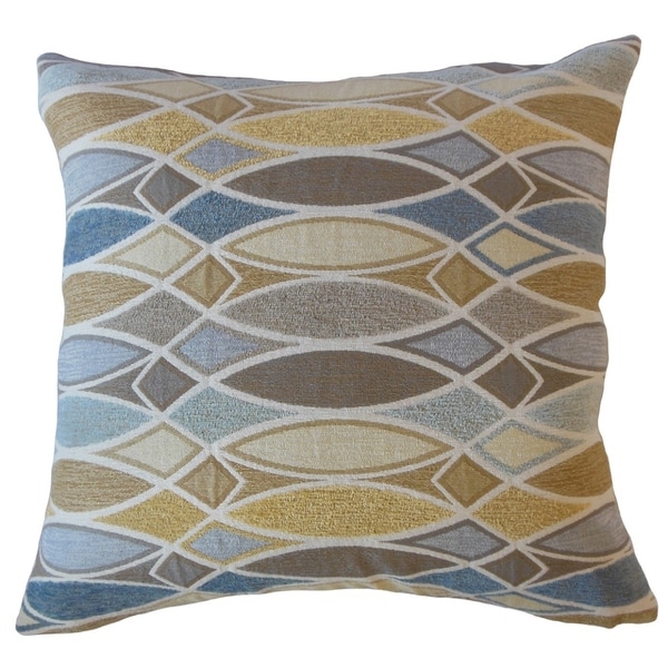 Abiel Geometric Throw Pillow Dawn
