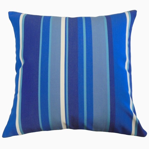 Xanto Striped Throw Pillow Marine