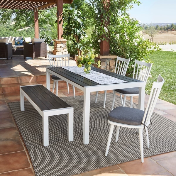 Shop Handy Living Buena Vista 6-piece White Indoor/Outdoor ... Shop Handy Living Buena Vista 6-piece White Indoor/Outdoor ... on Outdoor Living Shop id=98132