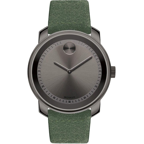 green movado watch