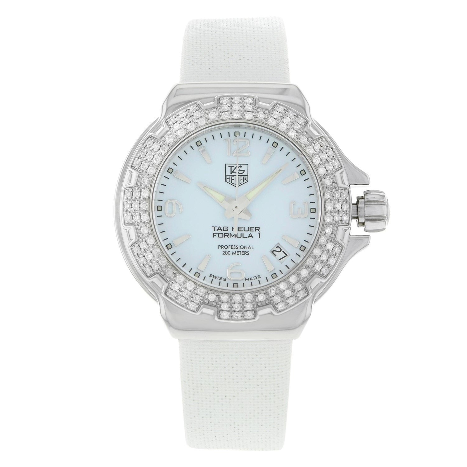 Tag womens diamond watch clearance