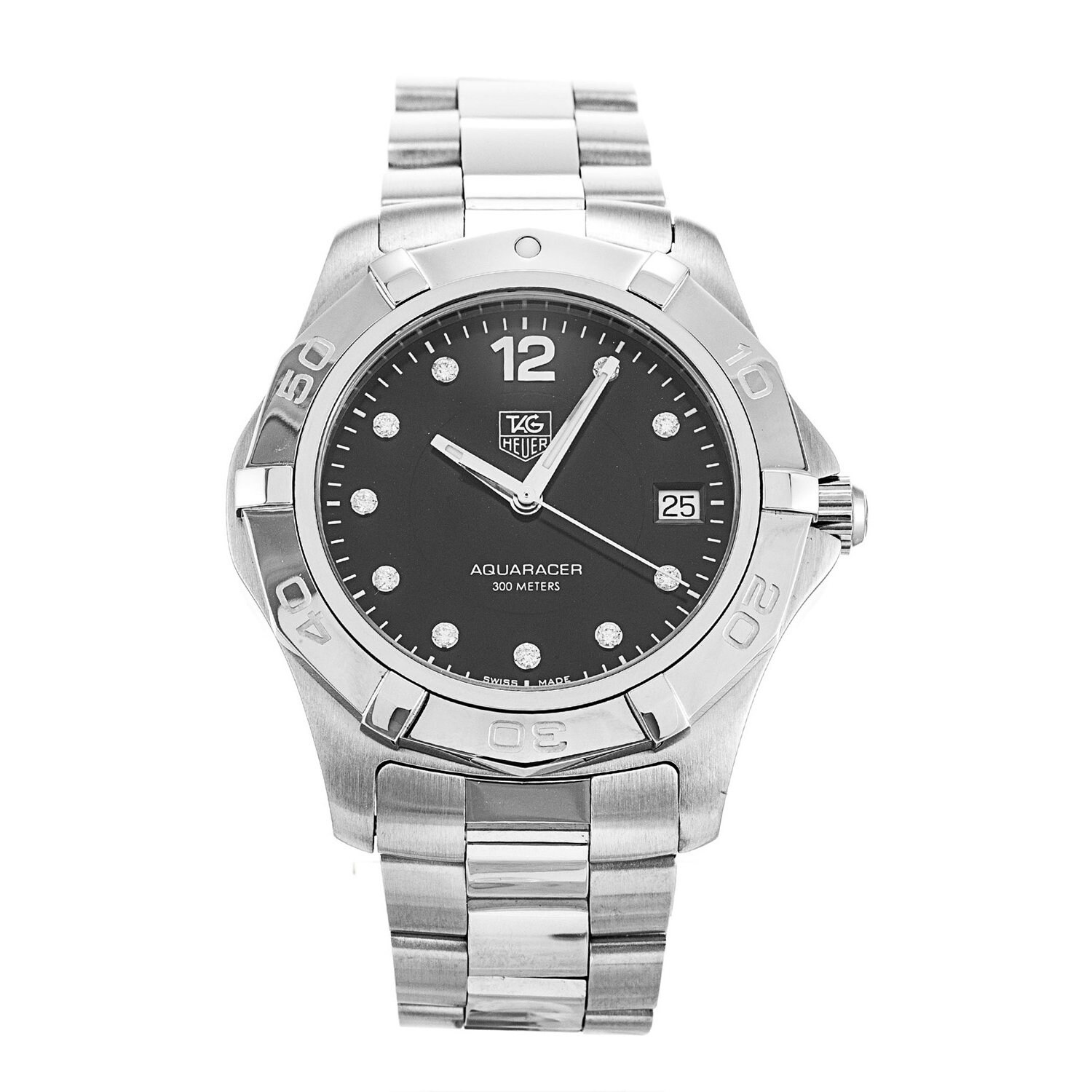 tag heuer aquaracer women's diamond