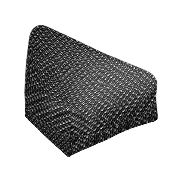 Katelyn Elizabeth Gray Ombre Geometric Pattern Bean Bag