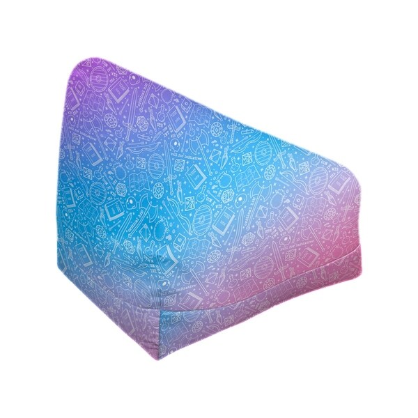 Katelyn Elizabeth Cotton Candy Ombre RPG Pattern Bean Bag