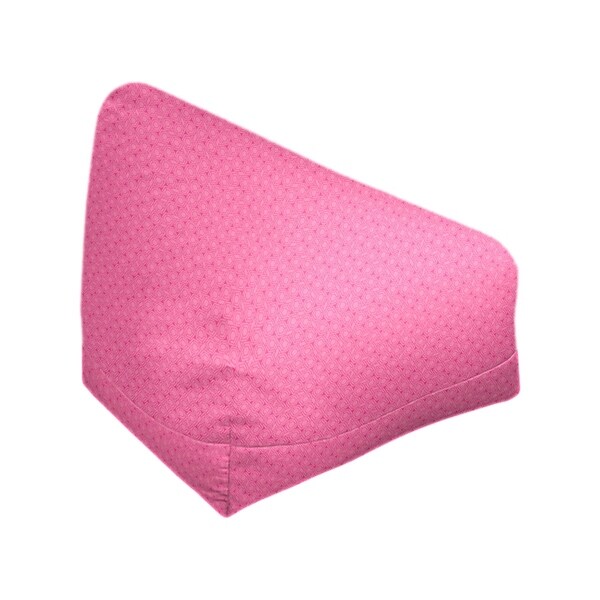 Katelyn Elizabeth Pink Hexagonal Lattice Bean Bag