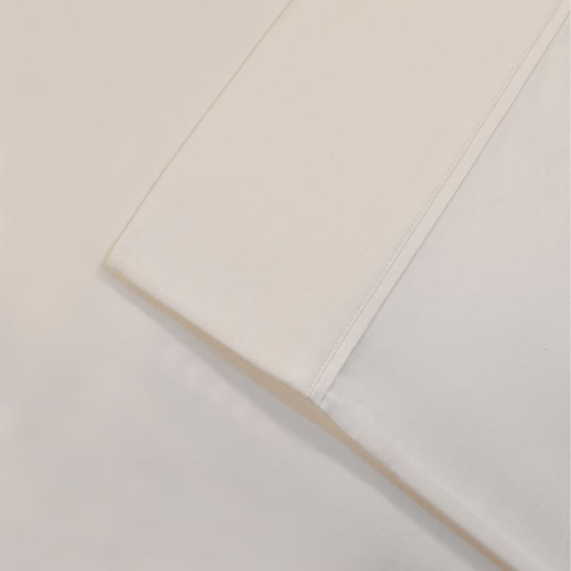 Superior Egyptian Cotton 800 Thread Count Pillowcase Set (Set of 2) - Standard / Ivory