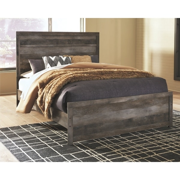 Wynnlow Grey Panel Bed. - Bed Bath & Beyond - 27386123