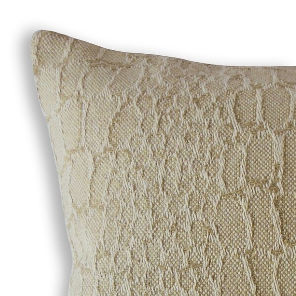oatmeal throw pillow