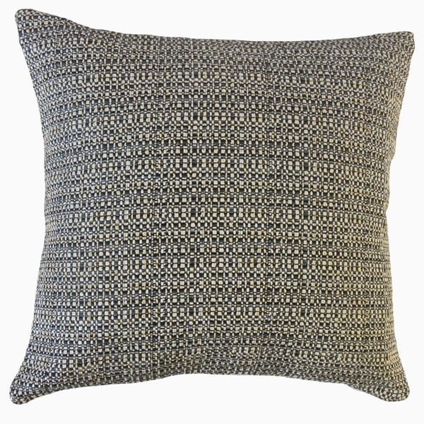 Fauve Solid Throw Pillow Pyrite
