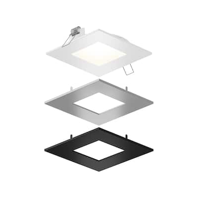 DALS 4 inch Square LED Panel Light - 4"