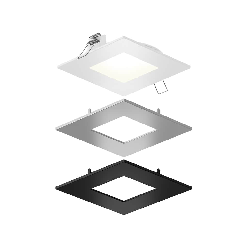 DALS 4 inch Square LED Panel Light - 4"
