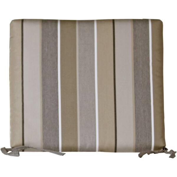 Outdoor Dining Chair Cushion Overstock 27388605 Milano Charcoal