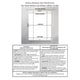 preview thumbnail 2 of 3, Arlo Blinds White Light Filtering 9/16 Top Down Bottom Up Cellular Shade