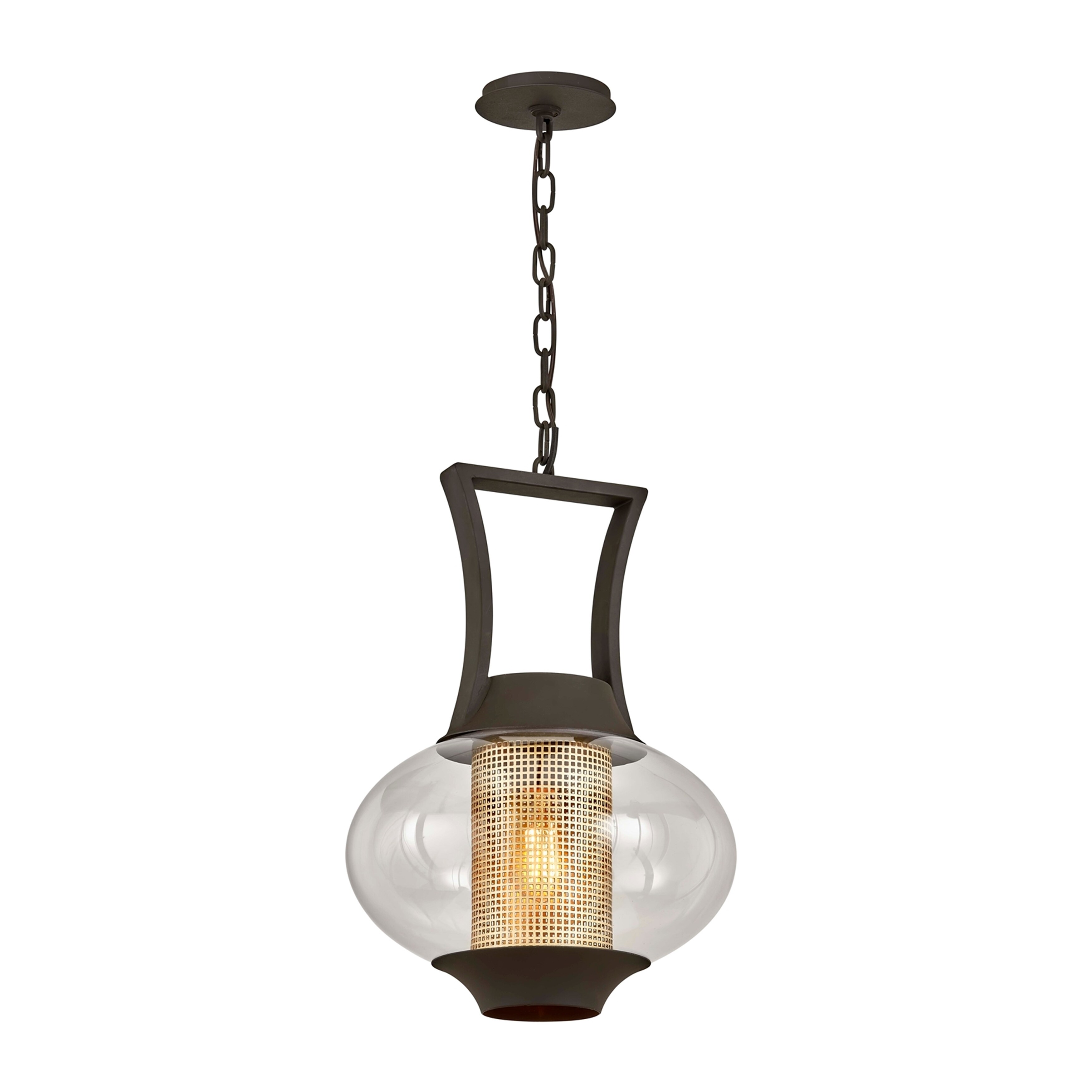Troy Lighting Horton 1 Light Texture Bronze Pendant Free Horton 1 Light Texture Bronze Pendant