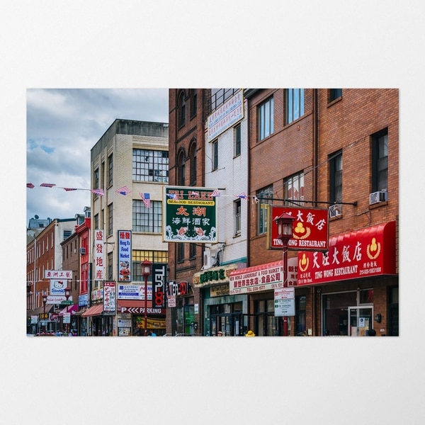 Noir Gallery Philadelphia Chinatown Urban Photography Unframed Art Print/Poster