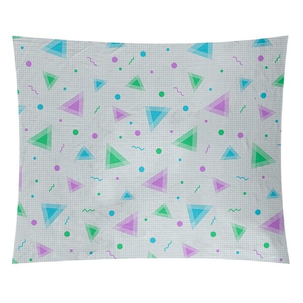 Katelyn Elizabeth Peacock 90's Retro Pattern Tapestry