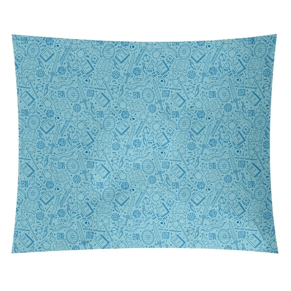 Katelyn Elizabeth Blue RPG Pattern Tapestry