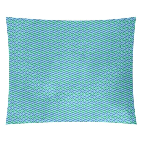 Katelyn Elizabeth Blue Pastel Stripe Diamonds Tapestry