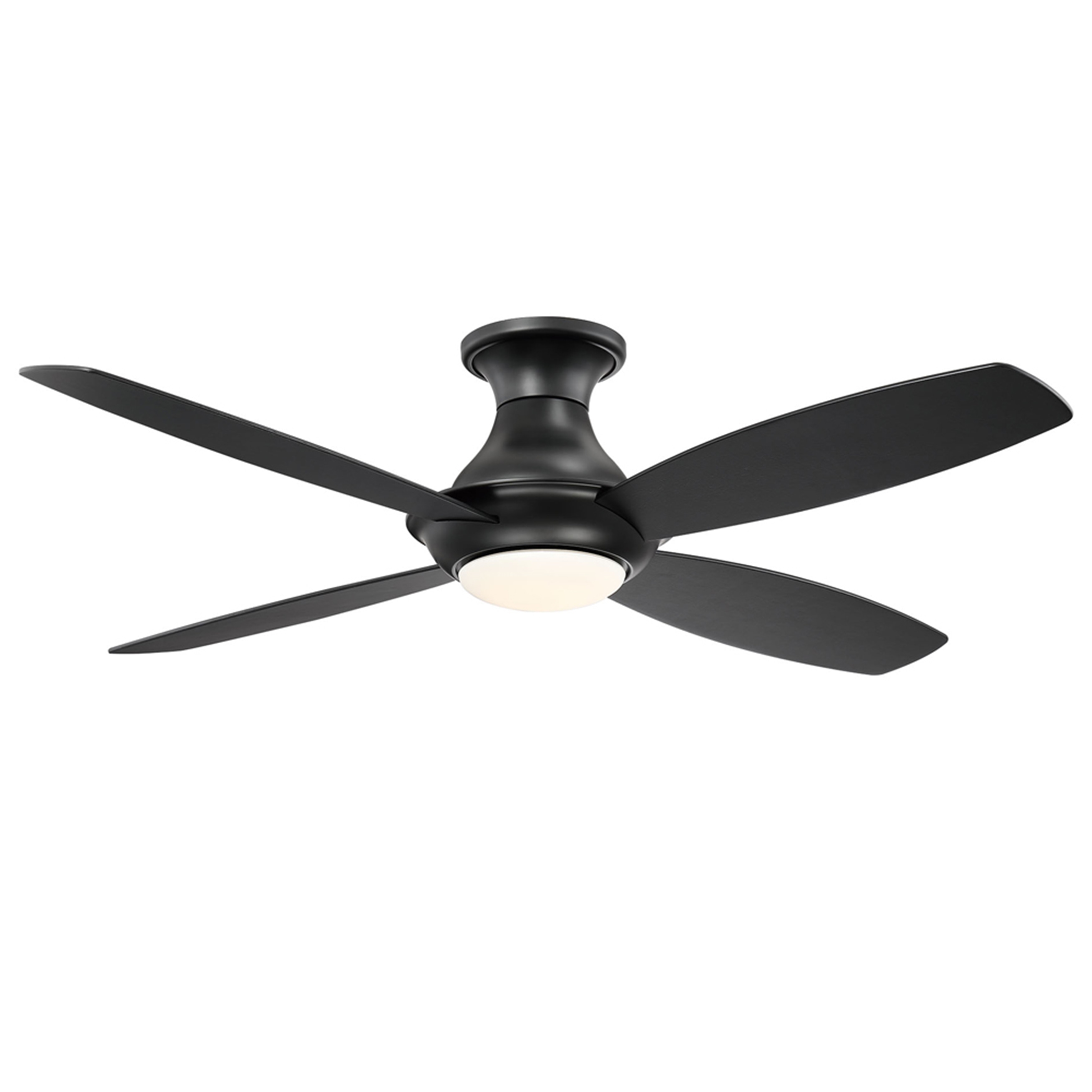 Fifth And Main Bayview Led Hugger Black Ceiling Fan