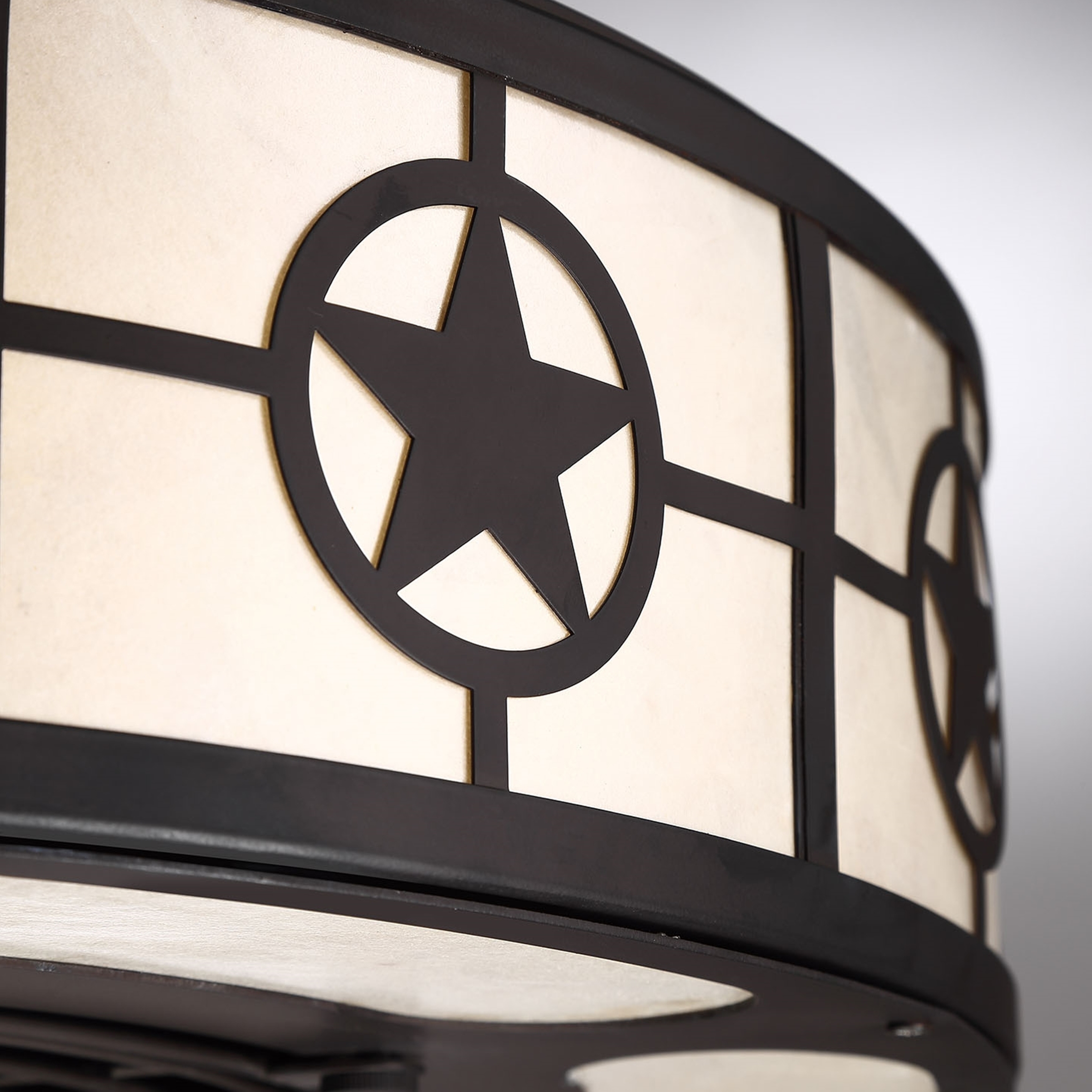 Lone Star Aged Bronze Ceiling Fan