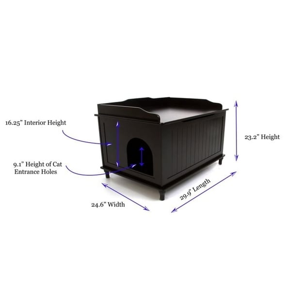 designer litter box enclosure