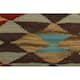 Kilim Betsey Beige/Brown Hand-Woven Wool Rug -3'4 x 4'11 - 3 ft. 4 in ...