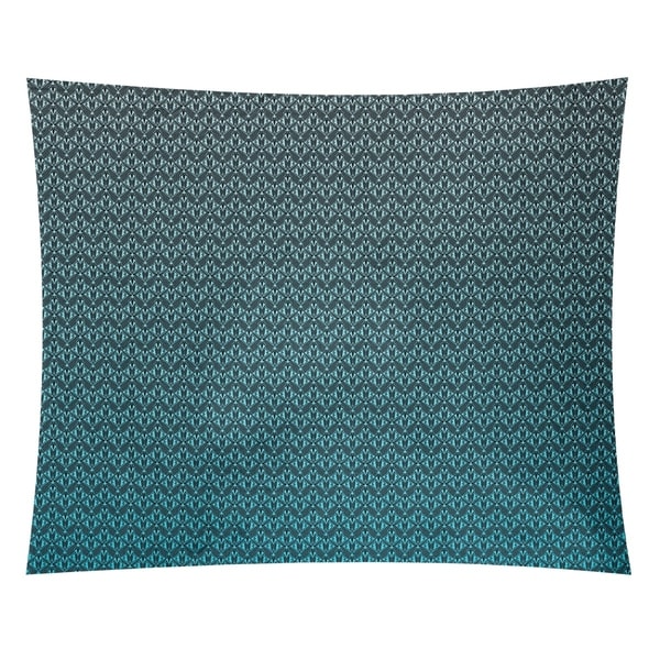 Katelyn Elizabeth Blue Ombre Art Deco Tapestry