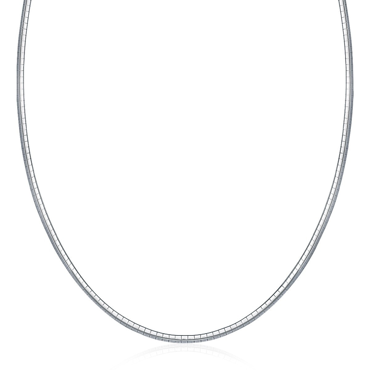 925 Sterling Silver 4.0mm Wide Rolo Chain Necklace 18 Length