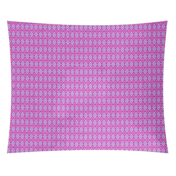 Katelyn Elizabeth Purple with Pink Diamonds Tapestry
