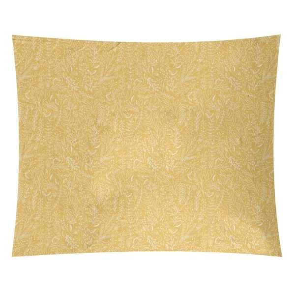 Katelyn Elizabeth Yellow & White Ditsy Floral Pattern Tapestry