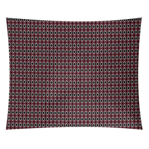 Katelyn Elizabeth Black & Red Arrow Diamonds Tapestry