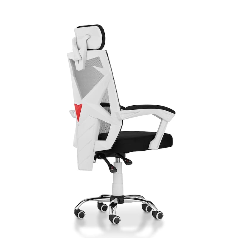 Gost Contemporary White Height Adjustable Desk Chair by Furniture of America