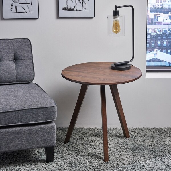 circular lamp table
