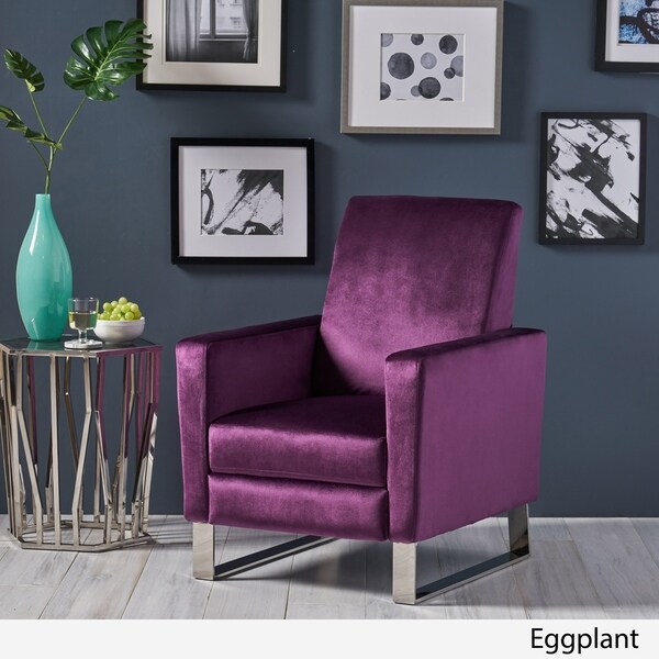 eggplant recliner