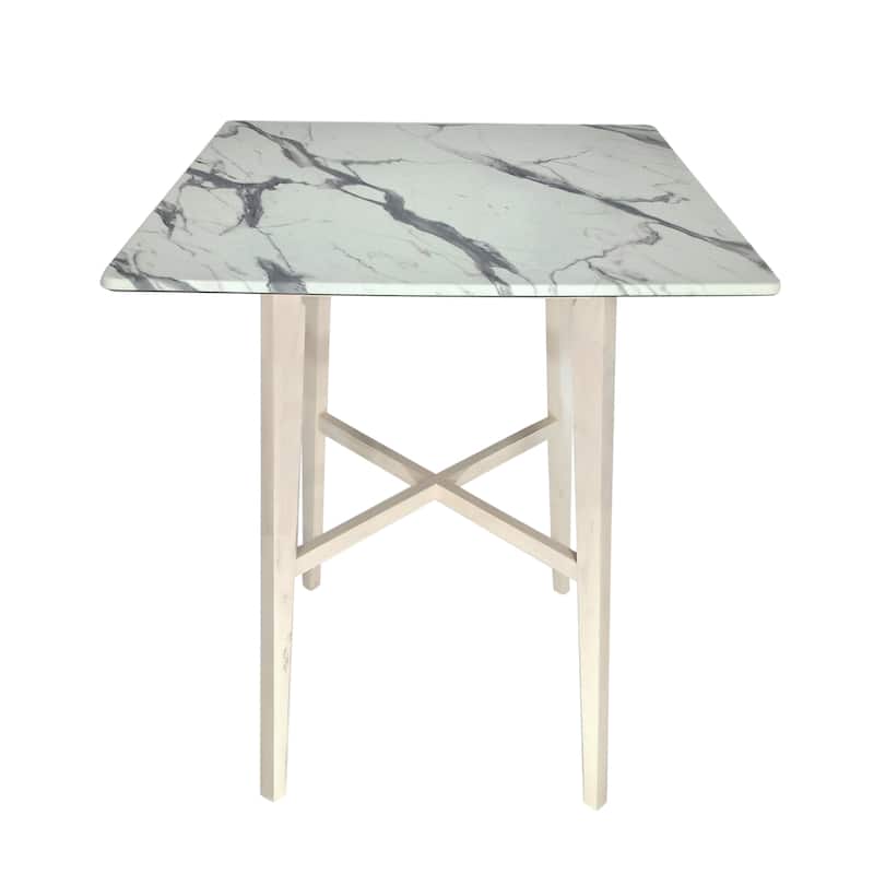 Kenilworth Modern Resin Square Bar Table by Christopher Knight Home