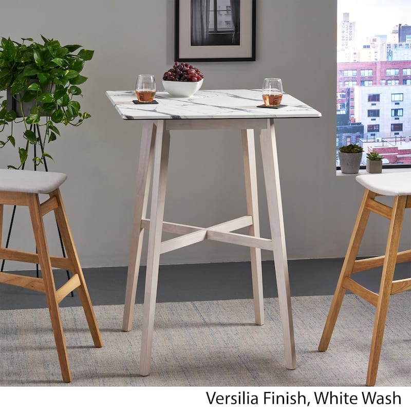 Kenilworth Modern Resin Square Bar Table by Christopher Knight Home