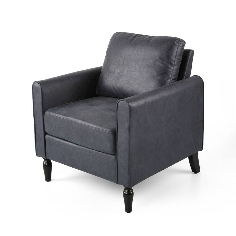 Blithewood Plush Microfiber Armchair by Christopher Knight Home
