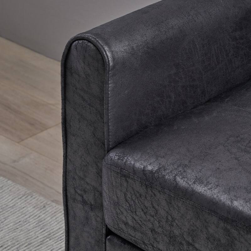 Blithewood Plush Microfiber Armchair by Christopher Knight Home