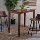 Broughton Contemporary Acacia Wood Bar Height Table (Table Only) by Christopher Knight Home - Thumbnail 0